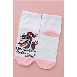 Носки женские Касси комплект 1 пара (Белый)