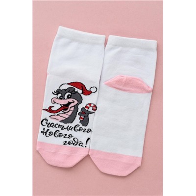 Носки женские Касси комплект 1 пара (Белый)