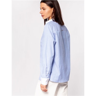 Блузка прямого силуэта