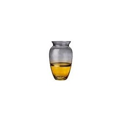 Ваза 16,5*26,5см 3,5л NOVA BROWN, стекло