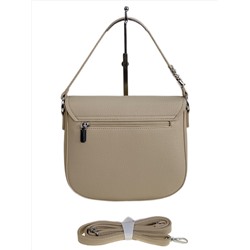 Женская сумка из искусственной кожи, цвет светло коричневый