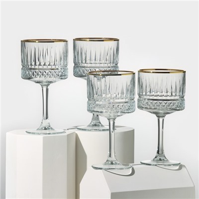 Фужеры Paşabahçe Elysia, 500 мл, набор 4 шт., стекло, прозрачные