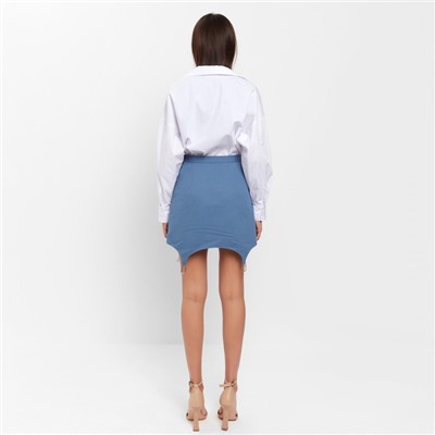 Юбка женская джинсовая MIST: Denim р.44, синий