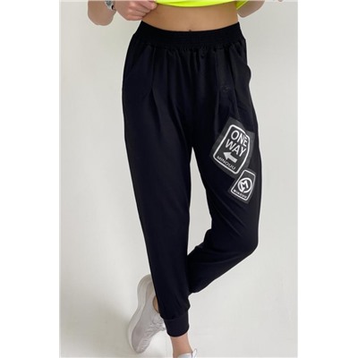 Брюки 8073 (Черный)