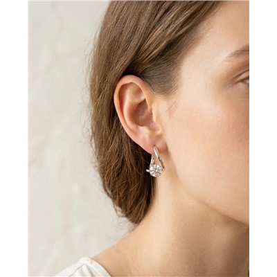 Серьги с кристаллами Swarovski
