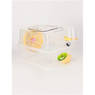 Клетка-переноска для грызунов, 23×17×16 см, прозрачная