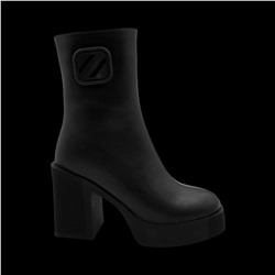 Ботинки из натуральной кожи на меху РА 20-1 черные