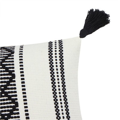 Наволочка декоративная «Этель», сканди, 45×45 см чёрный