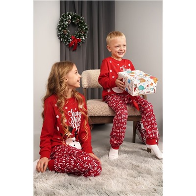Детская новогодняя пижама Happyfox