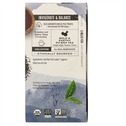 Numi Tea, Organic Pu-Erh Tea, Emperor's Pu-Erh, 16 Tea Bags, 1.13 oz (32 g)
