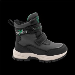 Ботинки мембранные на меху А6672-3 серые