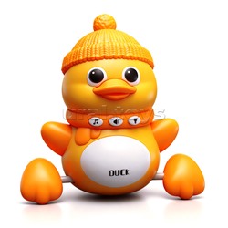 Игрушка интерактивная "Утёнок в шапочке" в коробке