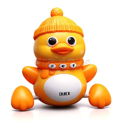 Игрушка интерактивная "Утёнок в шапочке" в коробке