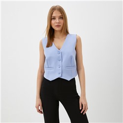 Жилет женский MIST: Classic Collection, размер 44, голубой