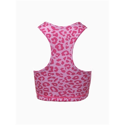 Топ леопардовый женский MINAKU, розовый, размер 44