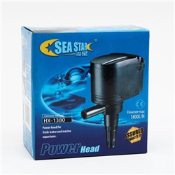 Помпа аквариумная Sea Star HX-1380, 1800 л/ч, 25 Вт, высота подъема воды 1.8 м