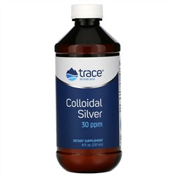 Trace Minerals Research, Коллоидное серебро, 30 ч/млн, 237 мл (8 жидких унций)