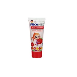 SILCAMED Зубная паста детская 65г Вкус Клубники от 2лет
