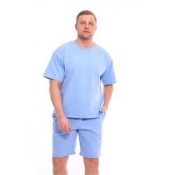 Комплект с шортами Бриз 27 (Голубой)