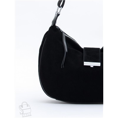 Сумка женская кожаная 91183MSS black Velina Fabbiano-Safenta  в Новосибирске