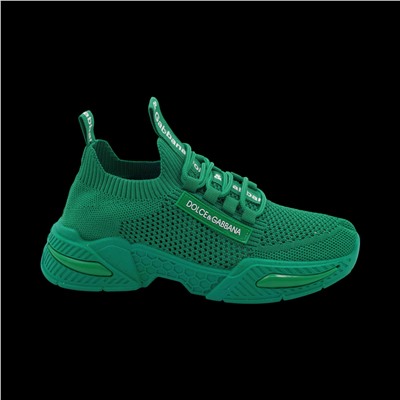 Кроссовки женские текстильные H6-3 зеленые п/п