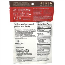 Navitas Organics, Longevity Blend, Organic Cacao + Reishi,  8 oz (227 g)