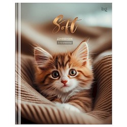 Дневник для младших классов (твердая обложка) "МЯГКИЙ" (Soft) мат.лам. (376842) 64740 BG