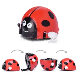 Заводная игрушка "Божья коровка" в пакете