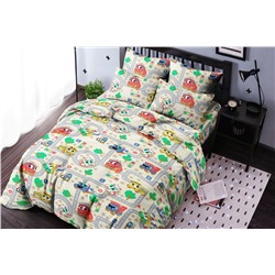 КПБ Город тачек бязь 1,5 сп.