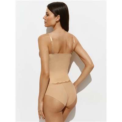 Omsa Топ 2. OmD 1211B Invisible Майка "Топ" женская (топ на тонких бретелях с вкладышами), PA