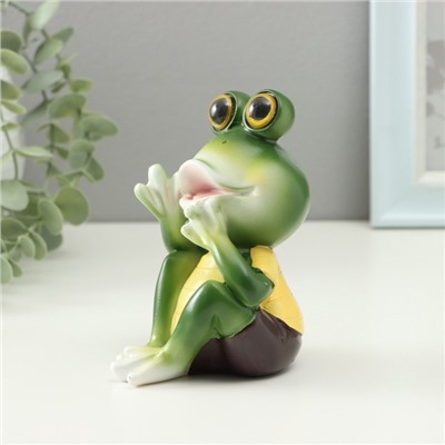 Фигурка полистоун TAKE IT EASY «Лягушонок», 7×9.5×11.5 см