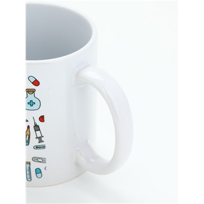 Кружка чайная керамическая «Врач», 320 мл