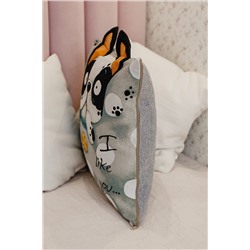 Наволочка декоративная декоративная Бульдог 45*45 НАТАЛИ, 1092526