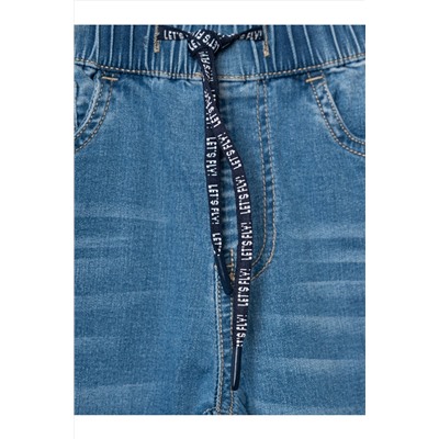 Брюки текстильные джинсовые для мальчиков PLAYTODAY, 1240600