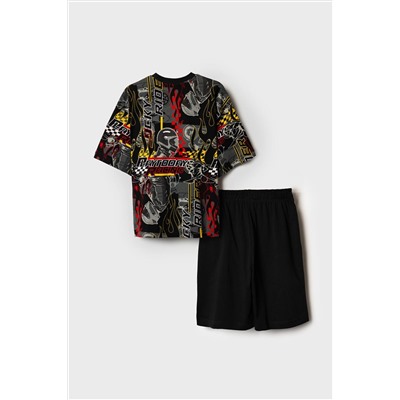 Комплект трикотажный для мальчиков: фуфайка (футболка), шорты PLAYTODAY, 1239868