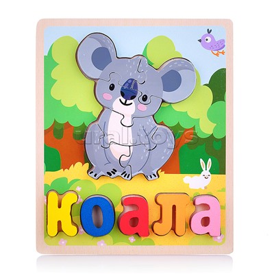 Пазл-вкладыш "Коала"