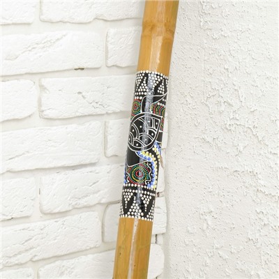 УЦЕНКА Сувенирный музыкальный инструмент «Посох дождя», 80 см, МИКС