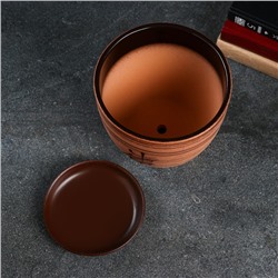 Горшок для цветов «Восток», керамический, набор 4 шт.: 400 мл, 1 л, 2.5 л, 5 л