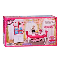 Набор мебели для кукол "Ванная комната" в коробке