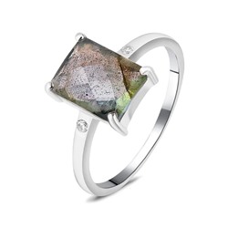 Кольцо, лабрадорит, Юкка
