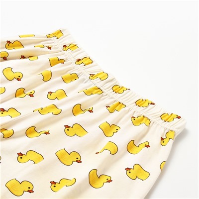 Пижама женская (футболка, шорты) KAFTAN Duck, размер 48-50