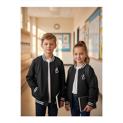 Детский бомбер утепленный на молнии SP2214 НАТАЛИ, 1233078