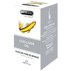 Hemani Cod Liver Oil / Масло Печени Трески / Рыбий Жир 30 мл