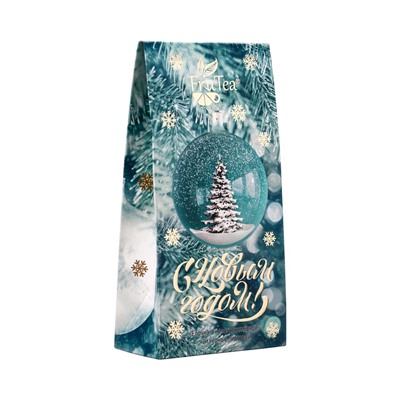 Чай черный новогодний «Елочка в новогоднем шаре», 50 г