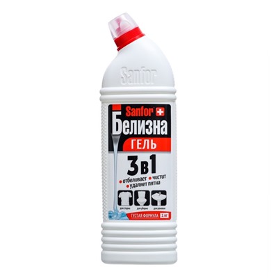 Белизна гель 3 в 1 Sanfor, 1000 г