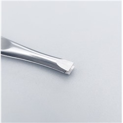 Zinger Пинцет для бровей скошенный / Classic B 164 S SH, ручная заточка, 88-90 мм, серебристый глянцевый 1830