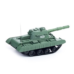 Боевой танк "Армия" р/у, на аккумуляторных батарейках, з/у, с пульками, в коробке