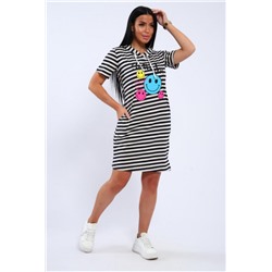 Платье ЕПЛ-1054 (Синий)