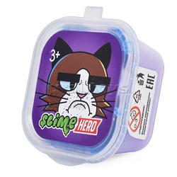 Слайм "Hero" Кот сиреневый