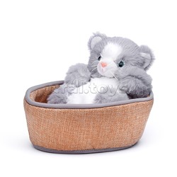 Мягкая игрушка "Зверушка в лежанке"